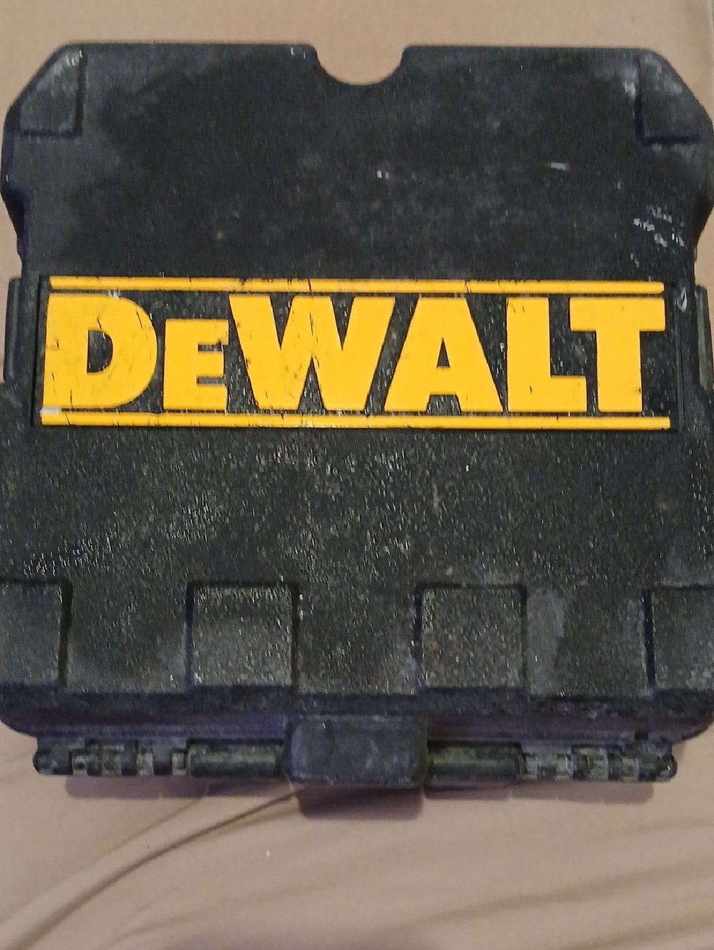 DEWALT Black and Yellow Tool Storage Case
